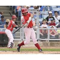 Jason Dicochea of the Ottawa Titans at bat