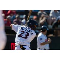 Ike Mezzenga at bat for the St. Cloud Rox