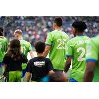 Sounders FC enters the pitch