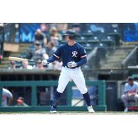 Tacoma Rainiers' Cade Marlowe at bat