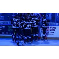 Wichita Thunder celebrate T.J. Lloyd's game-winner