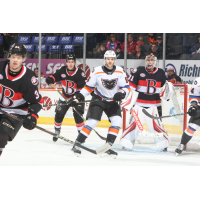 Belleville Senators goaltender Michael Simpson vs. the Lehigh Valley Phantoms